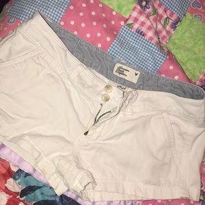 white american eagle shorts